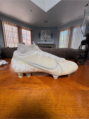 Nike Mercurial Superfly 7 Elite FG White Soccer Cleats Boot  MenUS 8.5